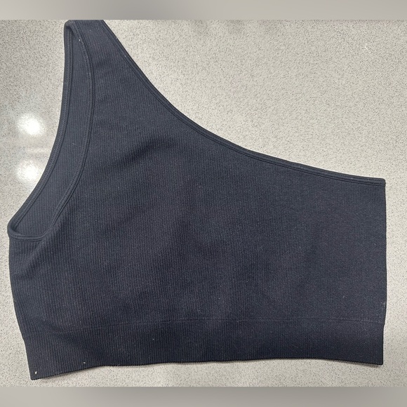 BNWOT SetActive Sculptflex Ribbed One Shoulder Bra - Picture 2 of 6
